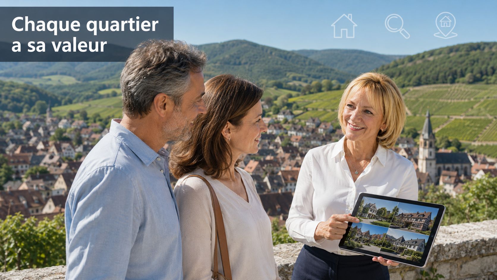 Les quartiers de Barr : Bodenfeld, Zimmerberg et vieille ville