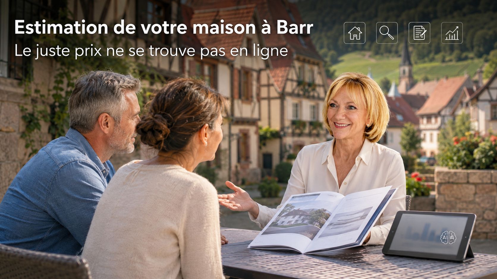 Estimation d'une maison à Barr en 2026 – Bernadette Jaeg, conseillère immobilière