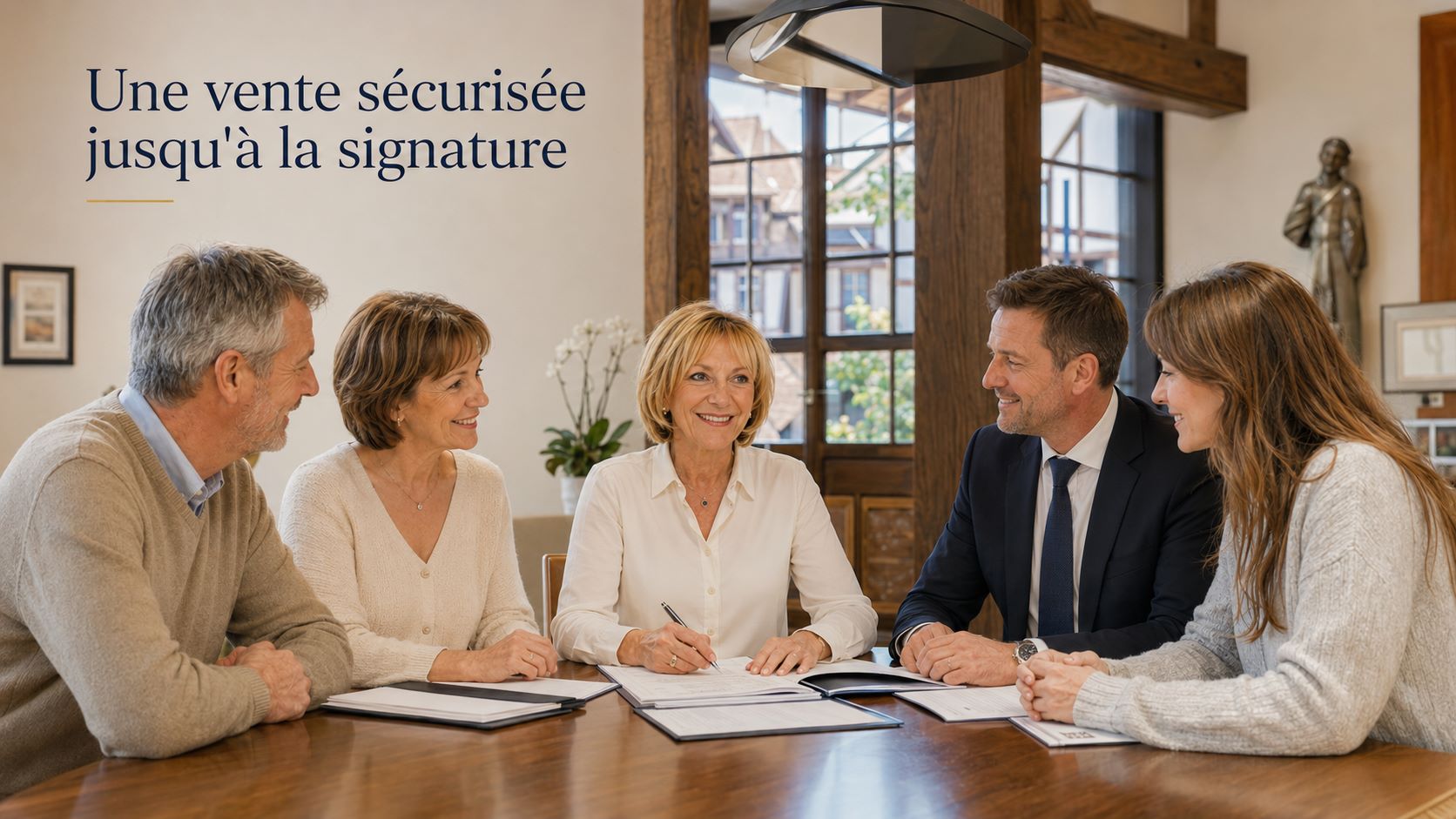 De la visite à la signature chez le notaire : les étapes d'une vente sécurisée